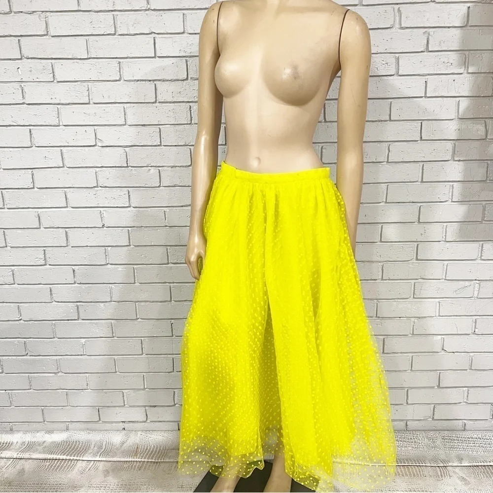 J.Crew‎ Collection limited-edition tulle midi skirt in polka dot - Picture 5 of 10